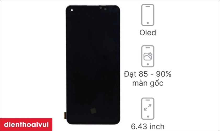 Màn hình chính hãng GENA loại A+ thay cho Oppo Reno 5 có tốt không?