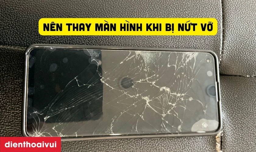 Trường hợp cần thay m&agrave;n h&igrave;nh Oppo Reno 6 Lite