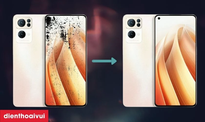 Màn hình chính hãng GENA loại Pro thay cho Oppo Reno 7 Pro 5G có tốt không?