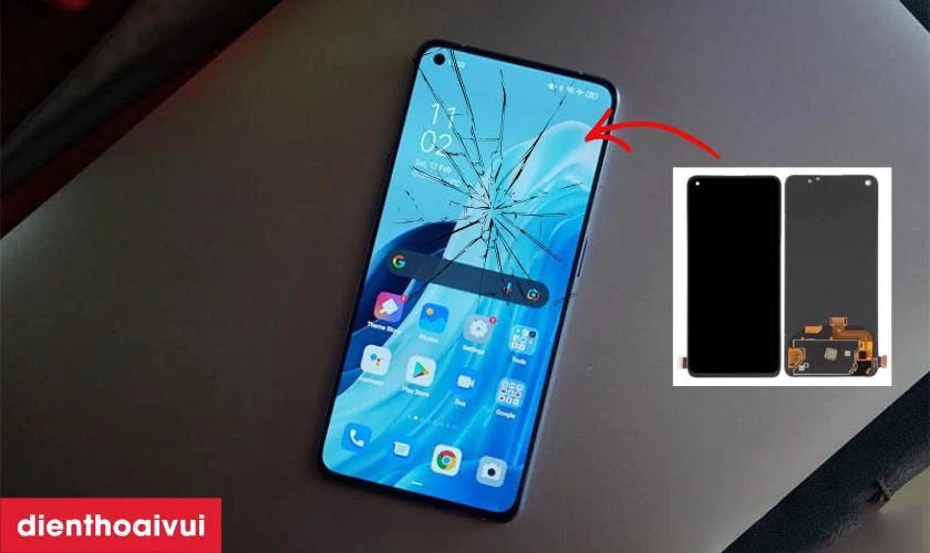 Nguyên nhân màn hình Oppo Reno 7A bị lỗi do đâu?