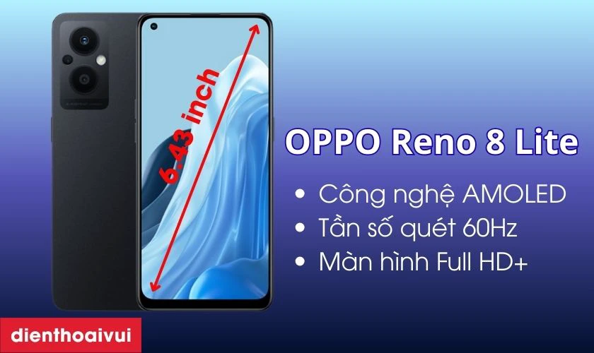 Trường hợp cần thay m&agrave;n h&igrave;nh Oppo Reno 8 Lite