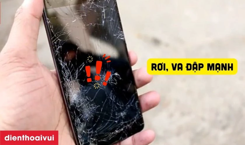 Nguyên nhân màn hình Oppo Reno 8 SE bị hỏng