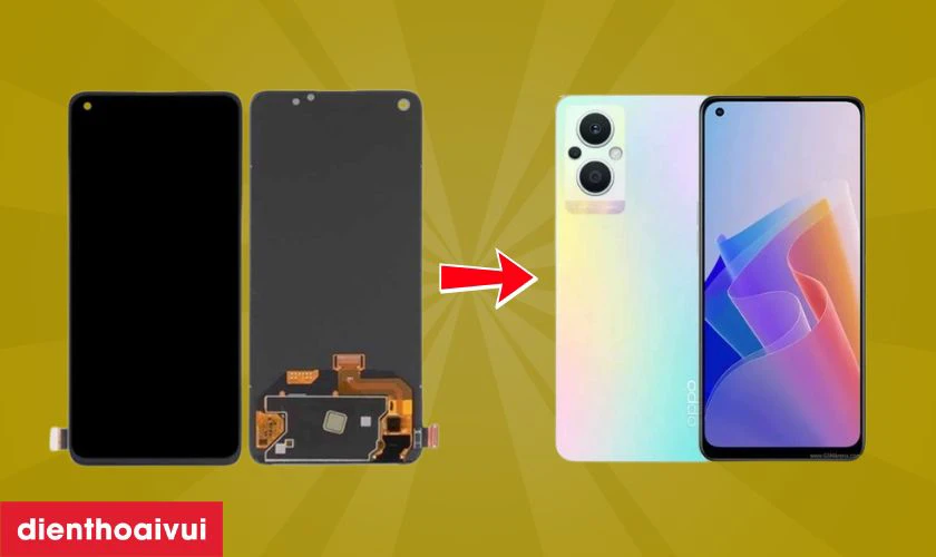 Màn hình Oppo Reno F21s Pro 4G chính hãng GENA loại A+ là gì?