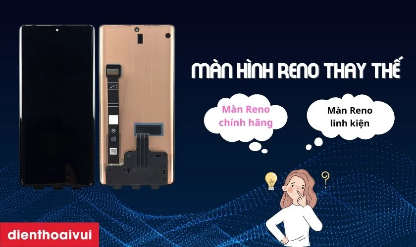 Màn hình điện thoại OPPO Reno11 F có bao nhiêu loại hiện nay?