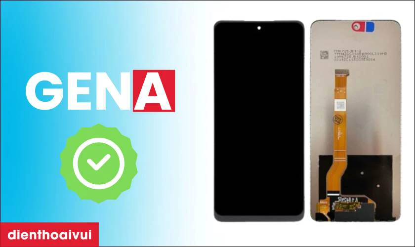 Giới thiệu m&agrave;n h&igrave;nh ch&iacute;nh h&atilde;ng GENA loại Pro thay cho Vivo V60