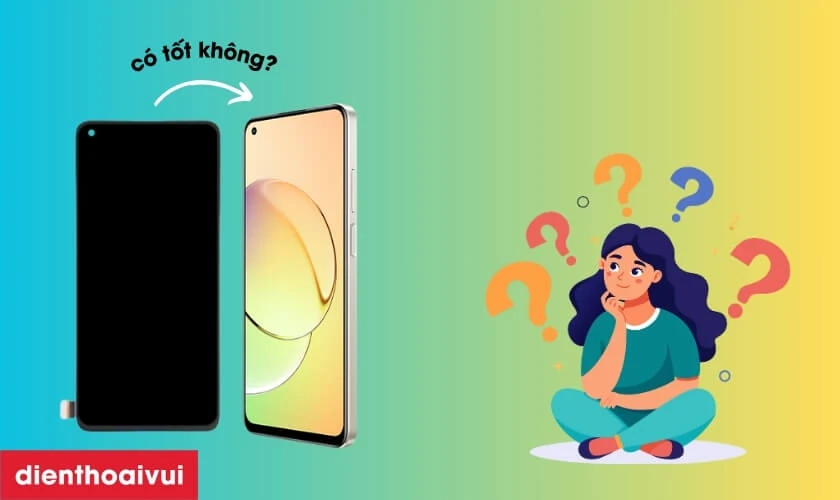 Màn hình GENA loại A+ thay cho Realme 10 có tốt không?