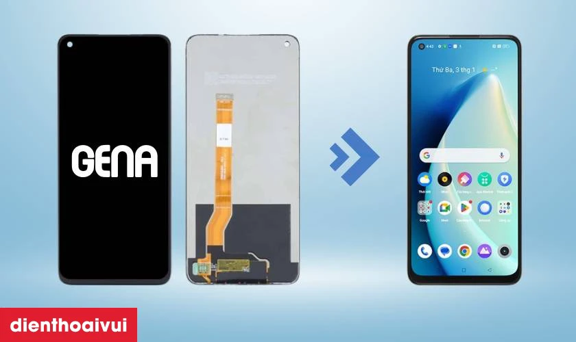 Dấu hiệu cần thay màn hình Realme 11