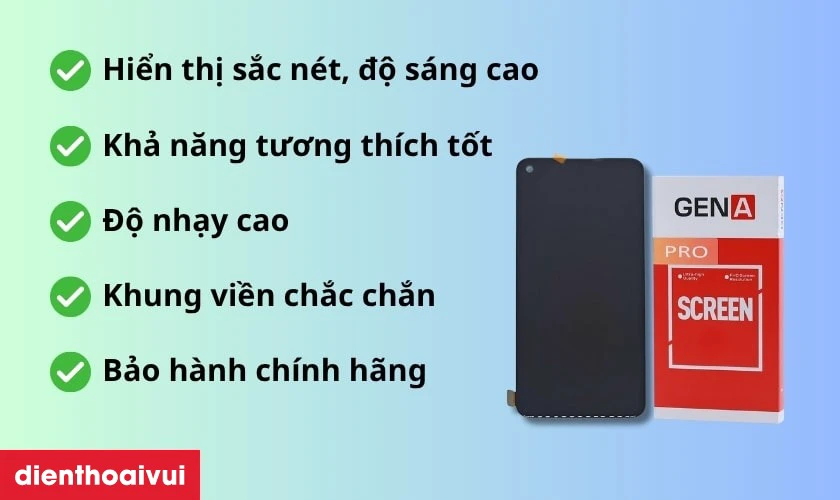 Màn hình GENA loại Pro thay cho Realme 11 có tốt không