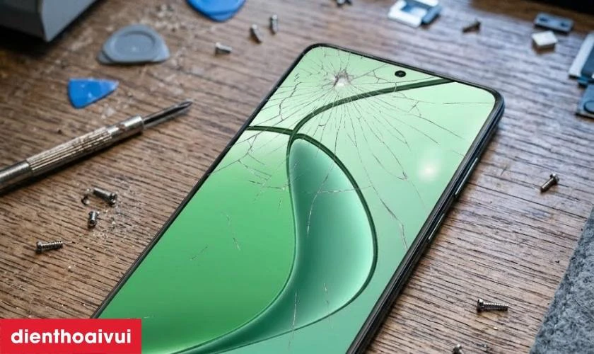 Nguy&ecirc;n nh&acirc;n m&agrave;n h&igrave;nh Realme 12X bị hỏng