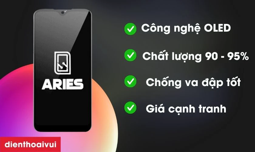 Màn hình Aries chính hãng thay cho Realme 3 có tốt không?