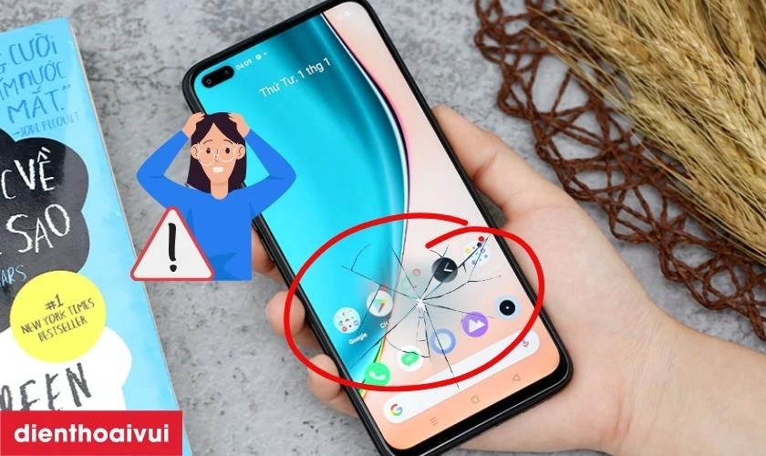 Dấu hiệu cần thay màn hình Realme 6