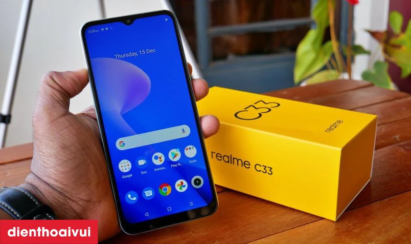 Giới thiệu màn hình điện thoại Realme C33