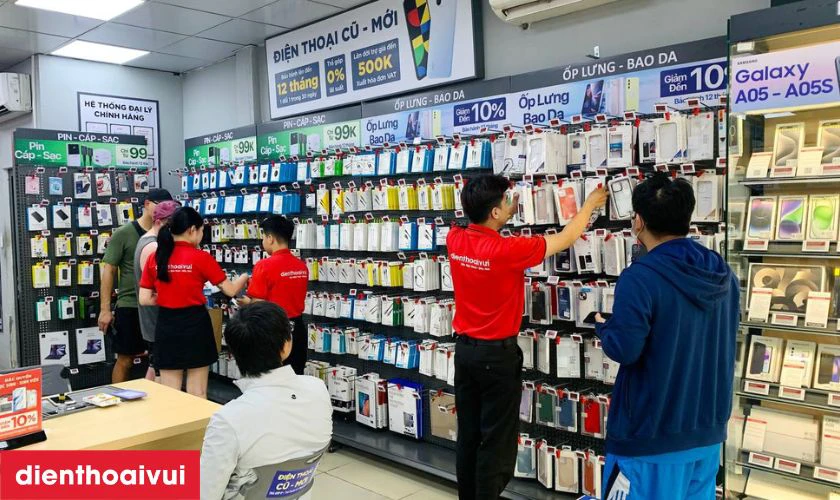 Dịch vụ thay màn hình Realme C33 chính hãng, lấy liền tại Điện Thoại Vui