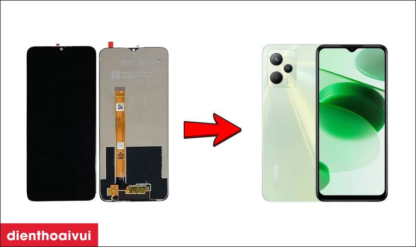 Màn hình thay màn hình Realme C36 chính hãng GENA loại Pro là gì?