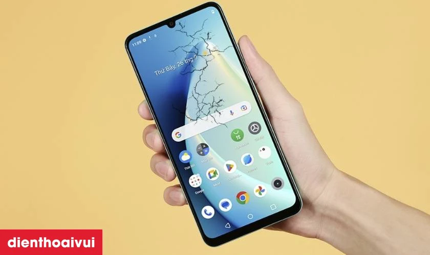 Khi n&agrave;o cần thay m&agrave;n h&igrave;nh Realme C51?