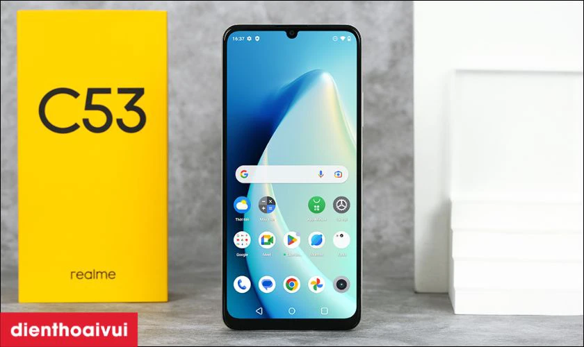 Giới thiệu về màn hình điện thoại Realme C53