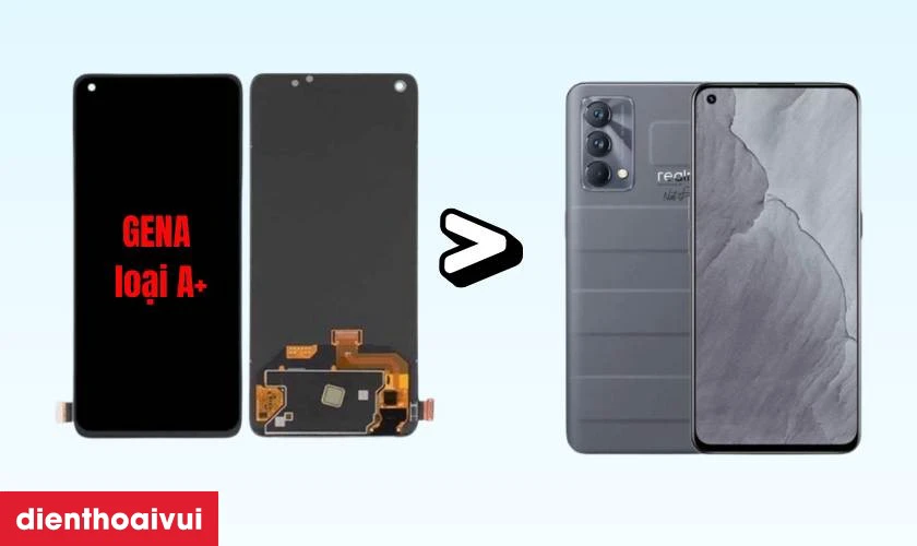 Thay màn hình Realme GT Master Edition chính hãng GENA loại A+ là gì