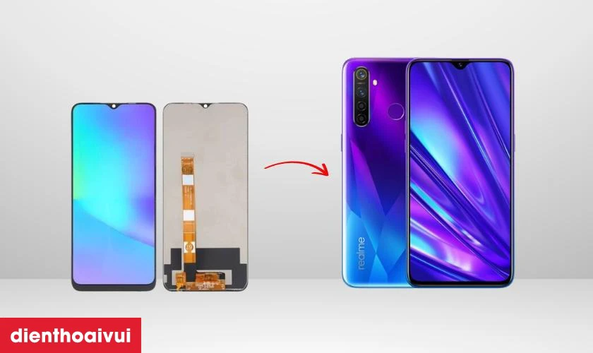 Màn hình chính hãng GENA loại Pro thay cho Realme Q có tốt không