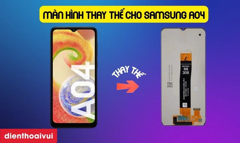 Màn hình Samsung A04 chính hãng GENA loại Pro là gì?