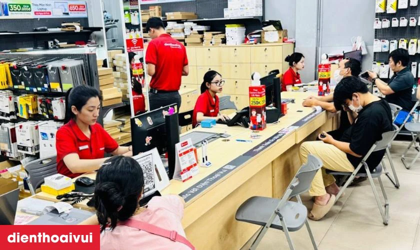 Quy trình thay màn hình Samsung A12 127 chính hãng GENA loại Pro minh bạch