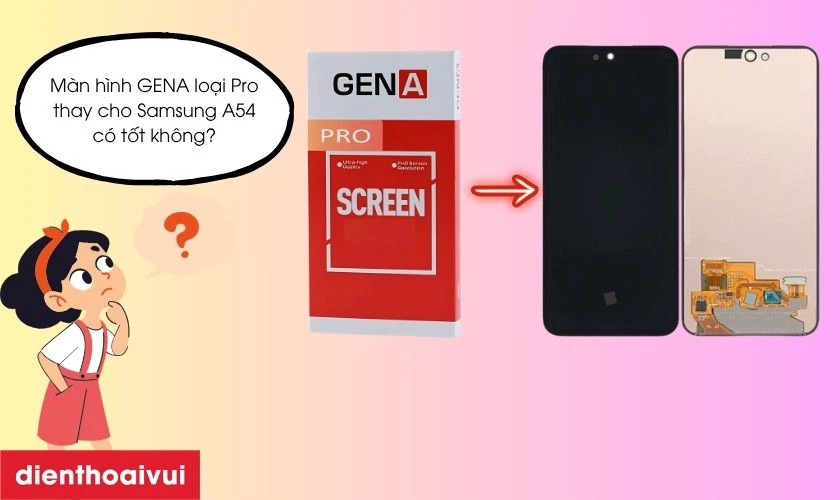 Màn hình GENA loại Pro là gì?