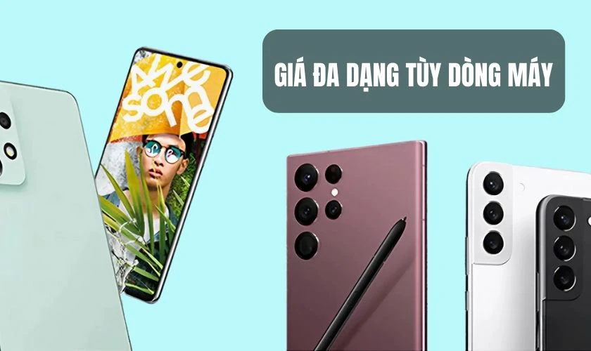 Yếu tố ảnh hưởng đến giá thay màn hình Samsung Bình Dương