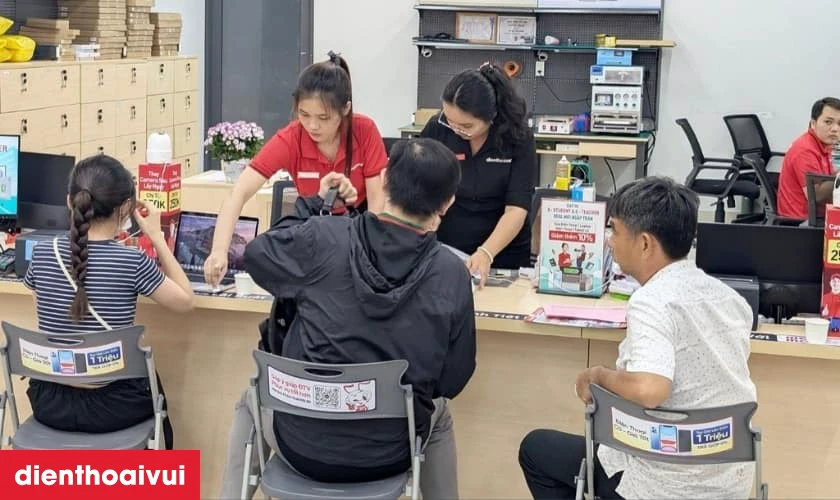 Quy trình thay màn hình Samsung Galaxy A03 chính hãng GENA loại A+ minh bạch
