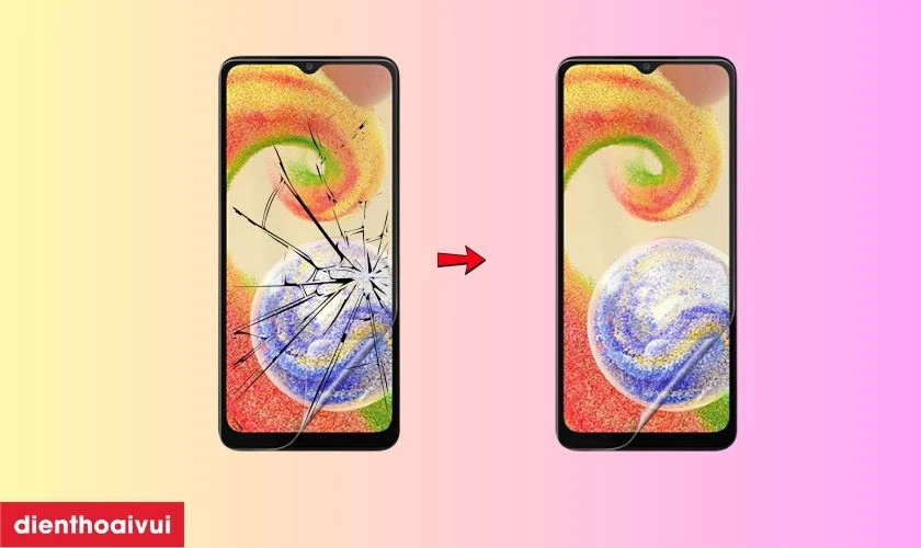 Có nên thay màn hình Samsung Galaxy A04 không?