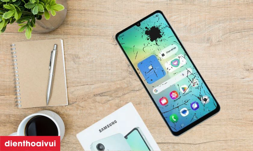 Dấu hiệu cần thay màn hình Samsung Galaxy A06