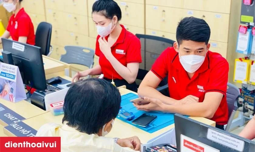 Quy trình thay màn hình Samsung Galaxy A06 5G GENA loại Pro chuyên nghiệp