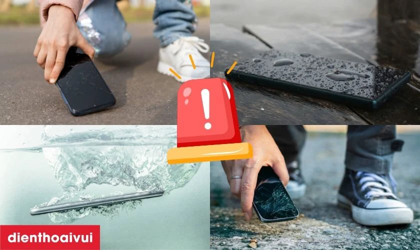 Nguy&ecirc;n nh&acirc;n màn hình Samsung Galaxy A17 bị hư