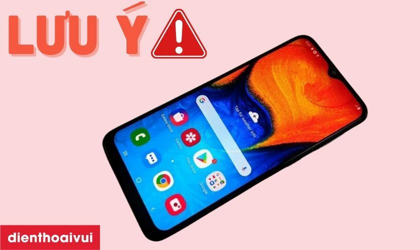 Cần lưu ý gì khi thay màn hình Samsung A20?