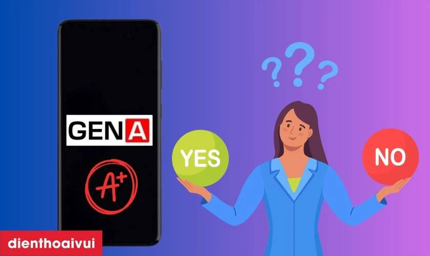 Có nên thay màn hình Samsung Galaxy A30 nguyên khung chính hãng GENA loại A+ không?