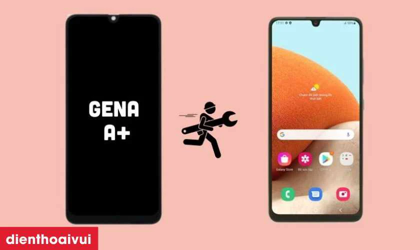 Có nên thay màn hình Samsung Galaxy A32 nguyên khung chính hãng GENA loại A+ không?