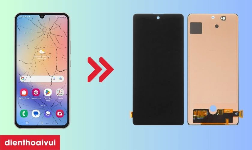 Thay màn hình Samsung Galaxy A34 5G loại A+ ở đâu uy tín, lấy liền tại TPHCM và Hà Nội
