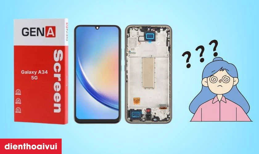 M&agrave;n h&igrave;nh Samsung Galaxy A34 ch&iacute;nh h&atilde;ng GENA loại Pro l&agrave; g&igrave;?