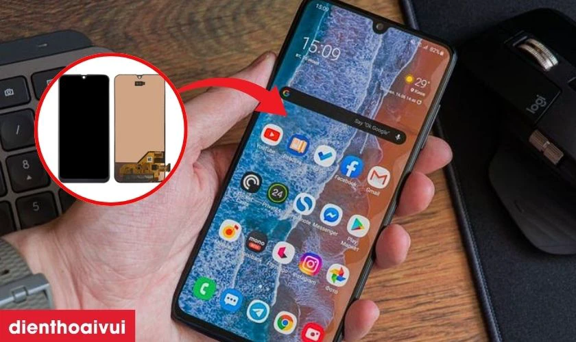 Dịch vụ thay màn hình Samsung Galaxy A40 là gì?