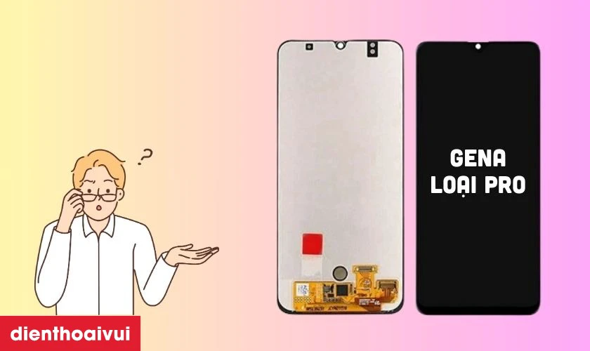 Màn hình Samsung Galaxy A50 chính hãng GENA loại Pro là màn hình linh kiện tốt nhất