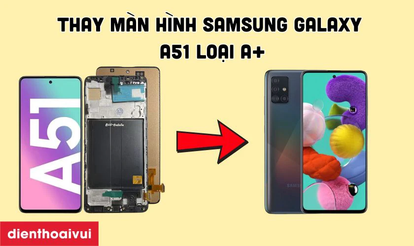 Màn hình Samsung Galaxy A51 loại A+ là gì?