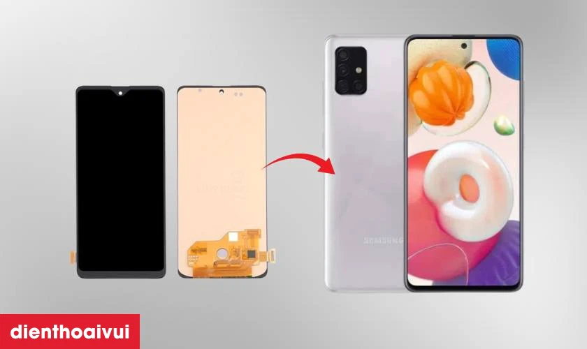 Có nên thay màn hình Samsung Galaxy A51 nguyên khung chính hãng GENA loại A+ không