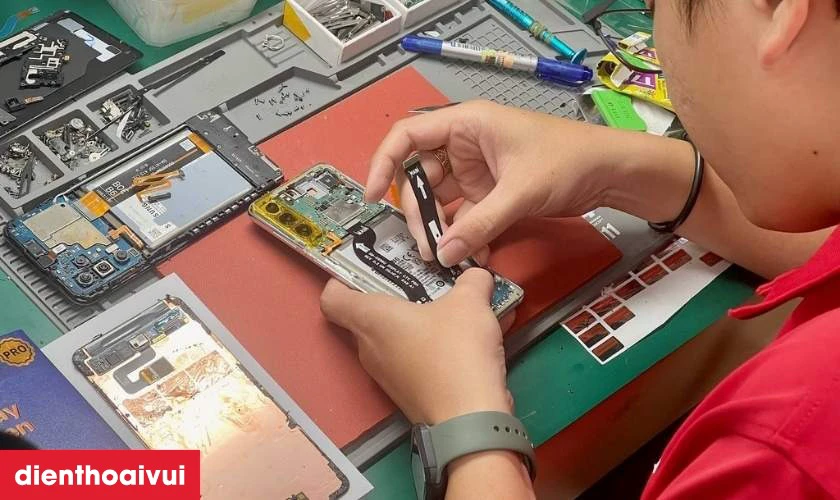 Quy trình thay màn hình Samsung