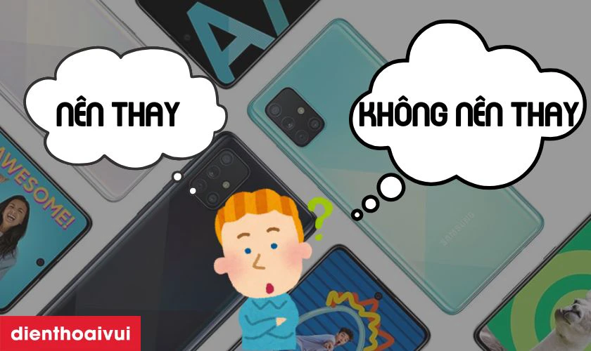 Có nên thay màn hình Samsung Galaxy A71 hãng Safety không?