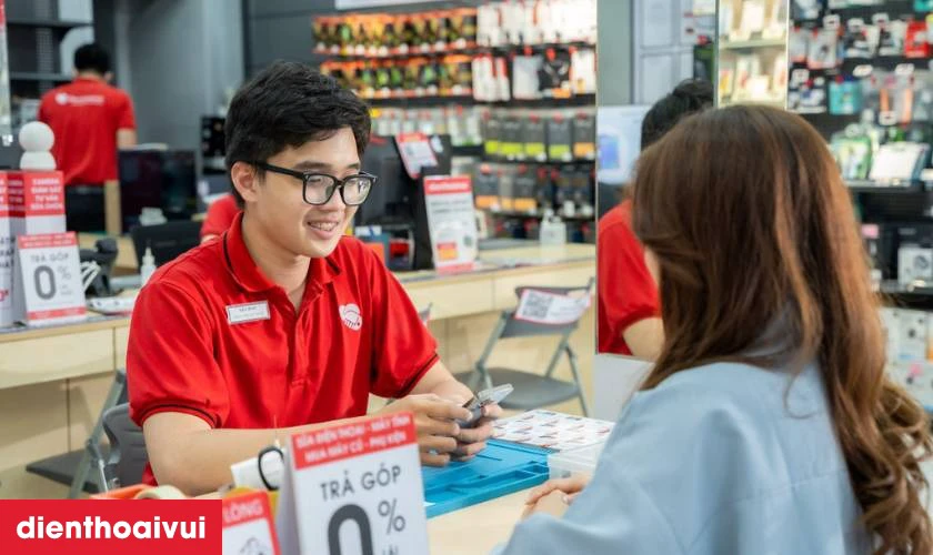 Quy trình thay màn hình Samsung Galaxy A71 nguyên khung chính hãng GENA