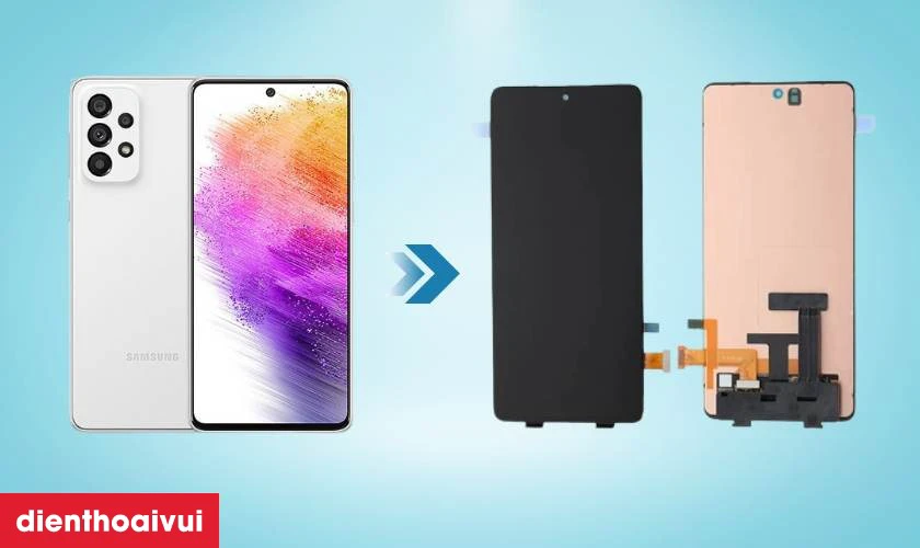 Thông tin thay màn hình Samsung Galaxy A73 5G chính hãng GENA loại Pro