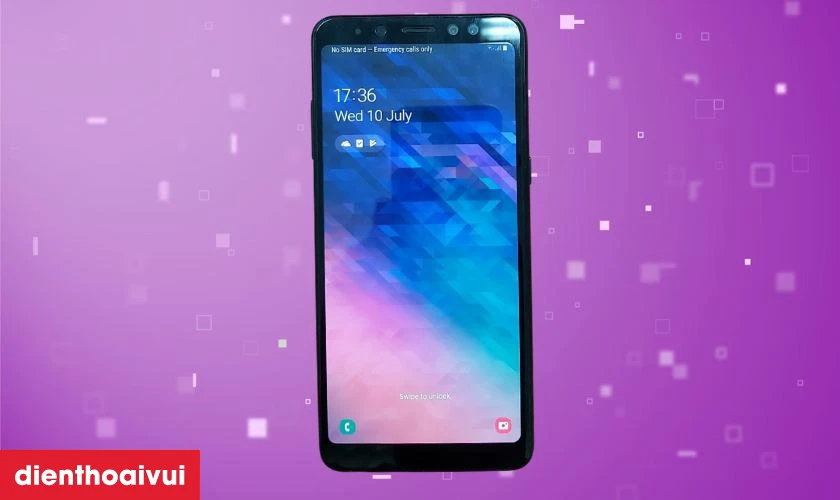 Màn hình Samsung Galaxy A8 Plus 2018 thay cho sự hoàn hảo có tốt không