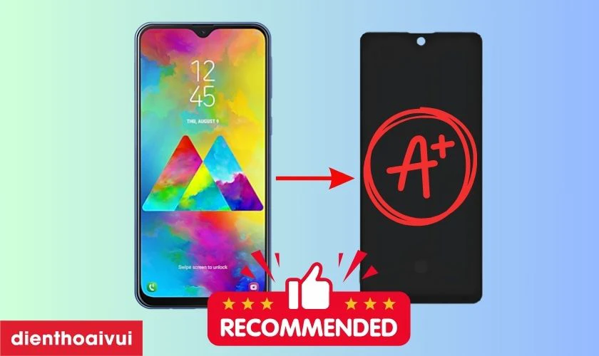 Có nên thay màn hình loại A+ cho Galaxy M20 không?
