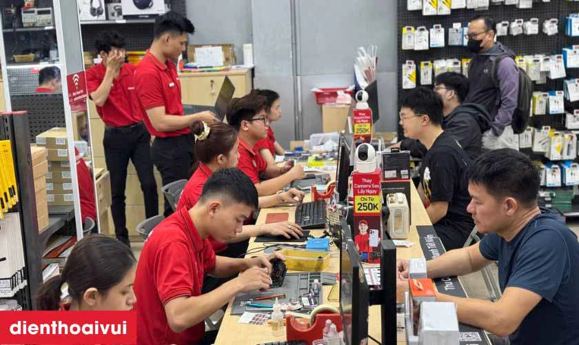 Địa chỉ thay màn hình Samsung Galaxy M31 chính hãng GENA loại A+ lấy liền tại Điện Thoại Vui