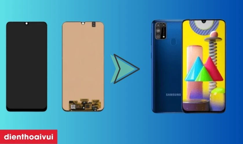 Có nên thay màn hình Samsung Galaxy M31 chính hãng GENA loại A+ không?