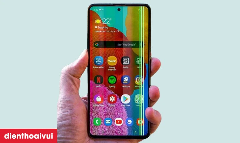 Khi nào nên thay màn hình mới cho điện thoại Samsung Galaxy M33 5G
