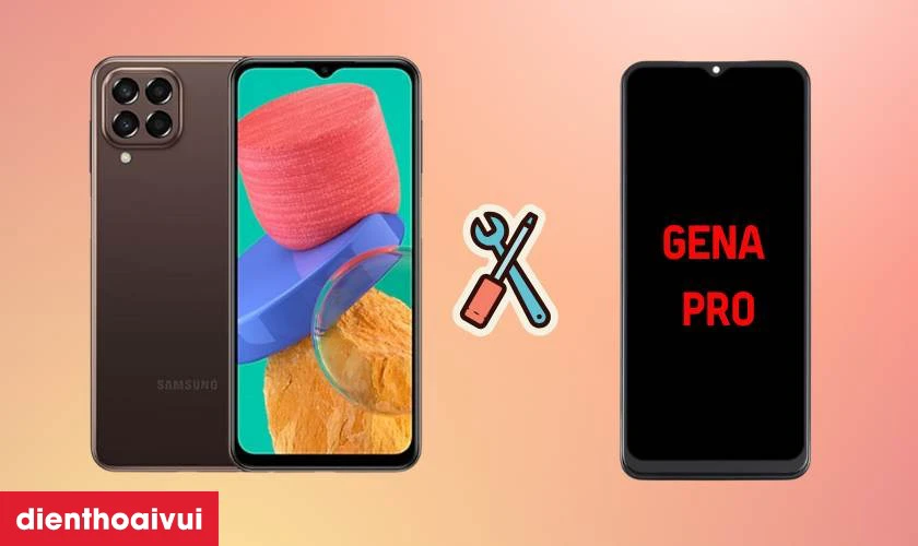 Dịch vụ thay màn hình Samsung Galaxy M33 chính hãng GENA loại Pro